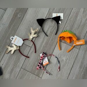 Gymboree Toddler Holiday Headbands Set of 4 New with Tags